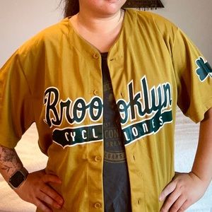 XL - Brooklyn Cyclones Jersey #14, vintage soft like new